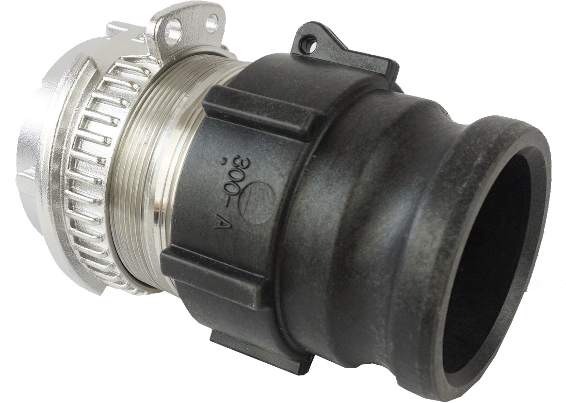 Adapter Tankwagenkupplung VK Vaterteil auf Cam-Lock Vaterteil