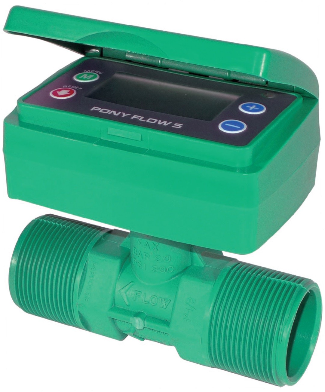 DFZ Standard Nylon mit direkt angeflanschtem Display
