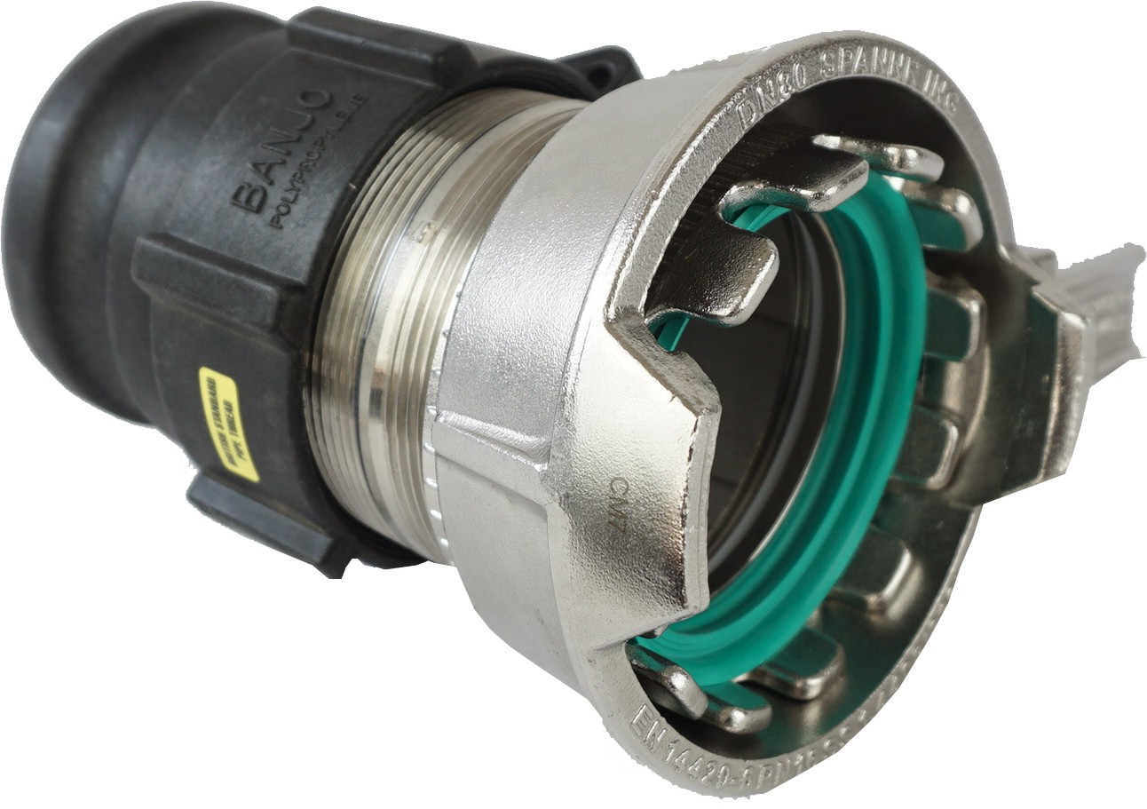 Adapter Tankwagenkupplung MK Mutterteil auf Cam-Lock Vaterteil
