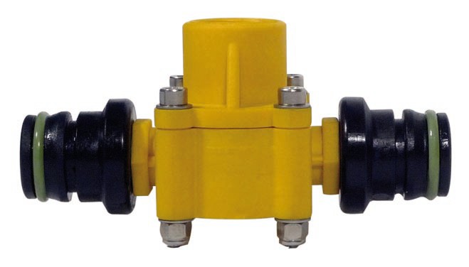 Mini Durchflusszähler 1/4" mit Anzeigegerät