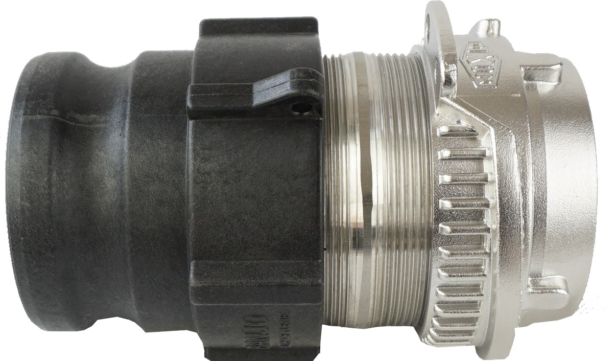 Adapter Tankwagenkupplung VK Vaterteil auf Cam-Lock Vaterteil