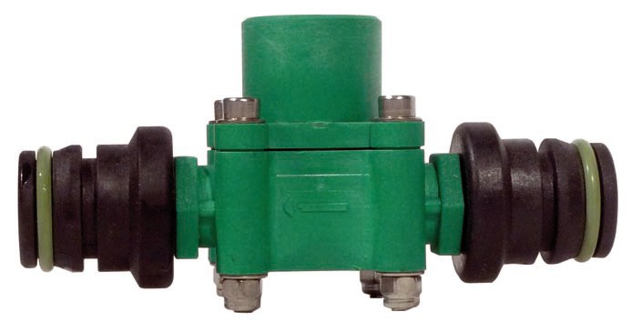 Mini Durchflusszähler 1/4" mit Anzeigegerät