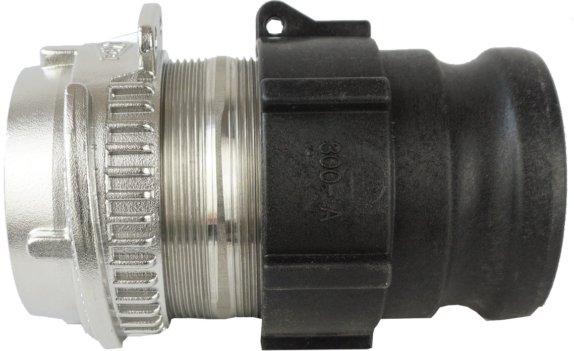 Adapter Tankwagenkupplung VK Vaterteil auf Cam-Lock Vaterteil